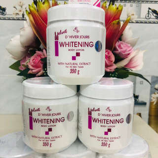 Kem Body Lotion Whitening Velvet Thái Lan 350G