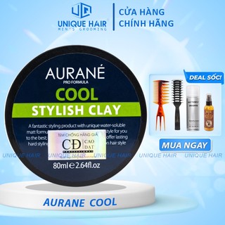Sáp Vuốt Tóc Aurane Cool Stylish Clay 80g -Nhập Pháp - Chính Hãng