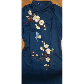 Áo dài lụa tây thi