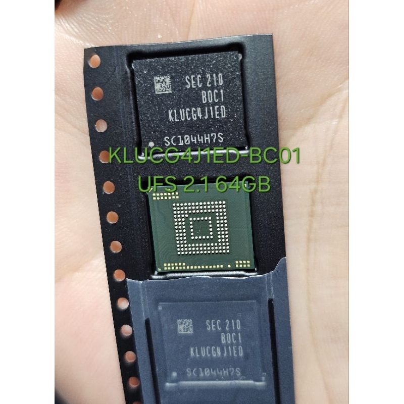 ic UFS 2.1 BGA153 KLUCG4J1ED mới Clean RPMB