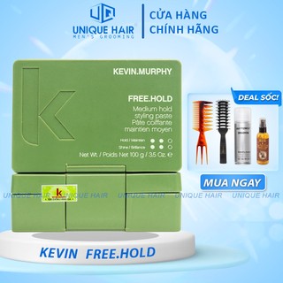 Sáp vuốt tóc nam Kevin Murphy Free Hold 100gr - bản v5 new 2024 - Chính Hãng + Quà Tặng