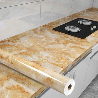 Decal dán tường, giấy dán bếp, dán bàn tủ tráng nhôm chống dầu mỡ chịu nhiệt độ cao khổ rộng 60cm