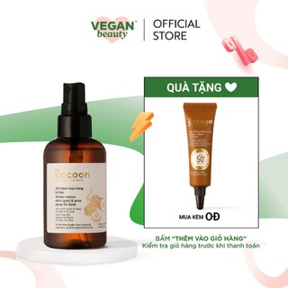 Xịt thâm mụn lưng bí đao Cocoon 140ml