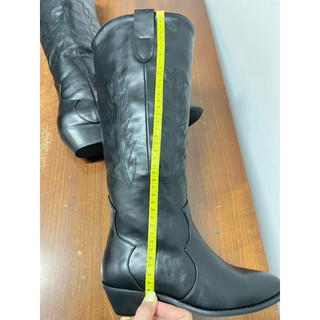 (Thanh lý/Pass) Bốt đen cổ cao size 37-37.5 new 100%