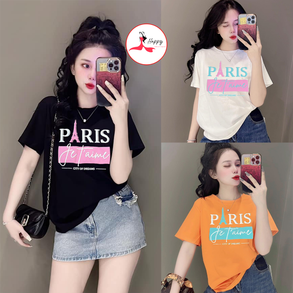 Áo Thun Thái Nữ Cotton 100% Mềm Mịn Mát, Form Vừa 40~60kg, Nhiều Mẫu, Phong Cách, Cá Tính, Độc Đáo | BigBuy360 - bigbuy360.vn