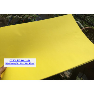 Giấy in sớ đẹp size A3s (30x47cm) 100 tờ