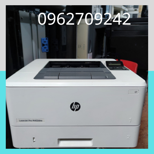 Máy in Hp 402d, Máy in 2 mặt tự động, in qua mạng LAN
