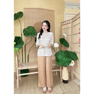 Bà ba lụa gấm 2 da tay lỡ