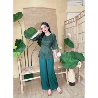 Bà ba lụa gấm 2 da tay lỡ