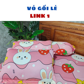 Vỏ gối thun lạnh hàn quốc, áo gối lẻ - np bedding