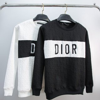 Áo Nỉ Sweater Dài Tay - Áo Thu Đông Dài Tay Dập Nổi Thêu Chữ Nam Nữ Mẫu Mới