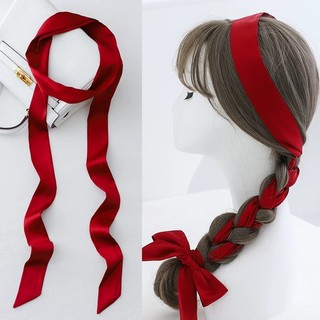 Băng đô turban vải caro TÍM STORE phụ kiện tóc phobg cách hàn quốc dễ thương