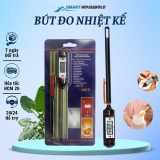 Nhiệt kế NH SMART HOUSEHOLD Dạng bút có màn hình Lcd Đo nhiệt độ thực phẩm -50 đến 300 độ WT1