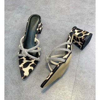 giày cao gót nữ 5cm dây đá đan siêu xinh