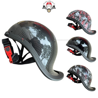 Mũ bảo hiểm gangster đội ngược và xuôi, Cực Chất form nhẹ, phong cách bụi, cá tính