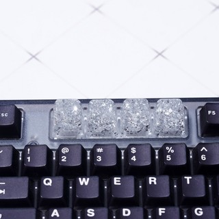 49Fzone - Keycap bàn phím cơ, Keycap artisan - Silver Crystal