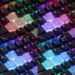 49Fzone - Keycap bàn phím cơ, Keycap artisan - Silver Crystal