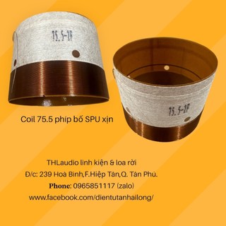 Coil bass 75.5 phíp bố spu