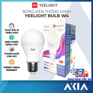 Bóng đèn thông minh Yeelight W3 / W4 và 1SE bản Quốc Tế - Đèn Yeelight 16 triệu màu, thiết kế chắc chắn, Điều khiển app