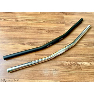 Tay lái/ ghi đông xe đạp cong 15 độ uno 25.4*600mm