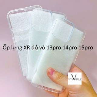 Ốp lưng dành cho vỏ độ XR lên 13Pro silicon trong