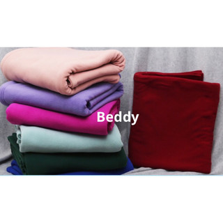 Chăn nỉ mỏng Beddy đắp điều hoà ngủ trưa văn phòng, trường học - Chọn màu vô tư + Freeship