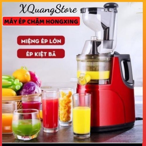 Máy ép chậm nguyên quả Hongxing Rh-312/ Máy ép trái cây HONGXIN RH 312/Máy ép chậm SAVTM JE 07 công nghệ Hàn quốc