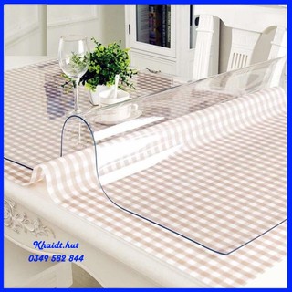 Tấm nhựa dẻo dày 1.5-2mm, nhựa mềm trong suốt trải bàn chống nước, tấm nhựa pvc trải giường, lót vai gáy