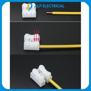 Combo 50-100 cút nối dây điện, kẹp nối dây đôi ch2 ch-2