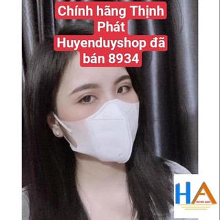 Túi 10 cái Khẩu trang 5D Thịnh Phát dành cho người lớn