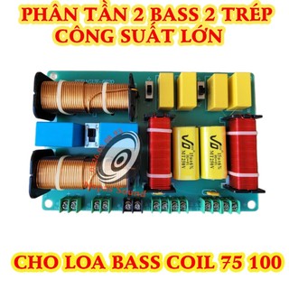 MẠCH PHÂN TẦN 2 BASS 2 TREBLE - PHÂN TẦN FULL ĐÔI - PHÂN TẦN LOA KẸO KÉO - PHÂN TẦN LOA KÉO ĐÔI