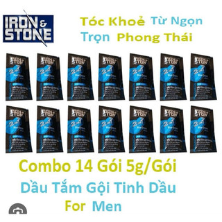 Dầu gọi tắm stone 5g 1 goi 14 gói 1dây