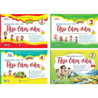 Sách - Hướng dẫn cách viết TẬP LÀM VĂN Lớp 2,3,4,5 - Cả năm (lẻ tuỳ chọn)