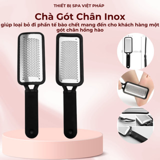 Chà gót chân bằng inox loại bỏ da chết