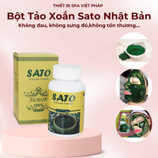 Tảo Xoắn Sato Dưỡng Da Làm Trắng Dạng Bột Nhật Bản