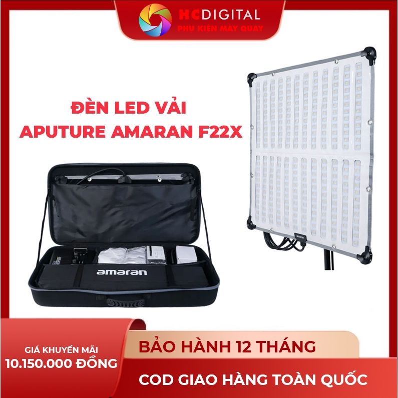 Đèn Led VẢI Aputure Amaran F22X Bi-Color LED Công suất 200W | Hàng Chính Hãng New Nguyên Seal