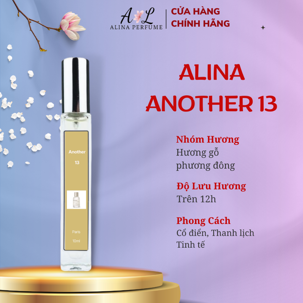 Nước Hoa Chiết Unisex Alina Perfume Another 13 Chính Hãng 10ml Thơm Lâu  Sang trọng, Tinh tế, Nổi bật