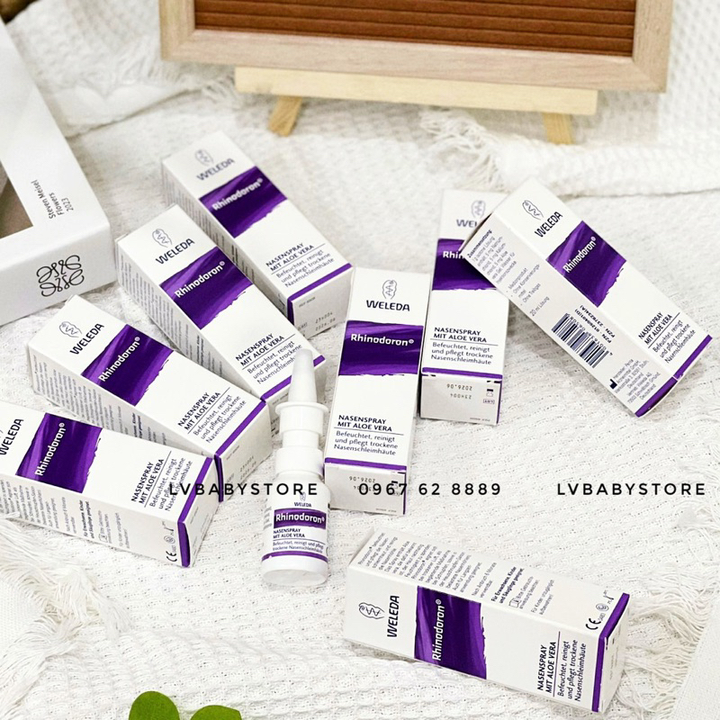 Xịt mũi 𝐖𝐞𝐥𝐞𝐝𝐚 𝐑𝐡𝐢𝐧𝐨𝐝𝐨𝐫𝐨𝐧. Giảm 𝐍𝐠𝐡𝐞̣𝐭 𝐌𝐮̃𝐢, 𝐒𝐨̂̉ 𝐌𝐮̃𝐢 3m+