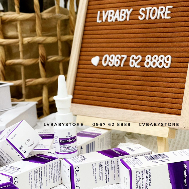 Xịt mũi 𝐖𝐞𝐥𝐞𝐝𝐚 𝐑𝐡𝐢𝐧𝐨𝐝𝐨𝐫𝐨𝐧. Giảm 𝐍𝐠𝐡𝐞̣𝐭 𝐌𝐮̃𝐢, 𝐒𝐨̂̉ 𝐌𝐮̃𝐢 3m+