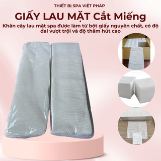 GIẤY LAU MẶT (Cây 200 tờ LOẠI DÀY) DÙNG CHO SPA, THẪM MỸ VIỆN