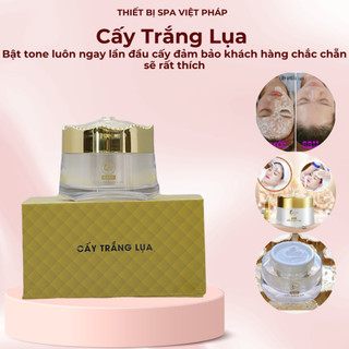 Cấy trắng lụa,combo cấy lụa tặng lọ dưỡng collagen 24k
