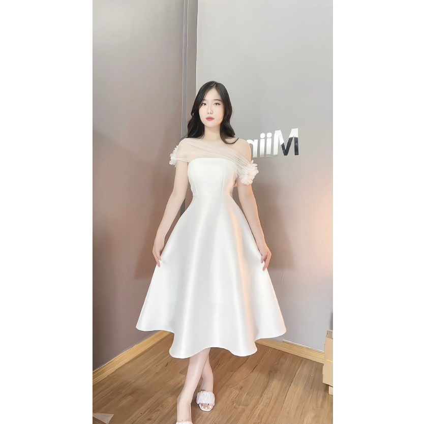 Đầm tapta nữ nhẹ nhàng