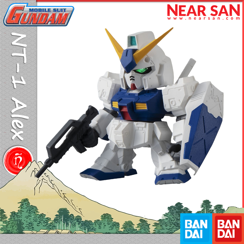 NT-1 alex gundam mô hình sd gashapon senshi forte 10 bandai