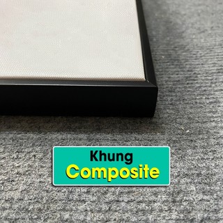 Tranh Canvas 40x70 (cm) có khung composite