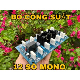 Bo công suất 12 sò mono 700w tuan audio