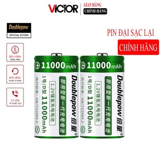 Pin đại sạc Doublepow 11000mAh dùng cho bếp gas, máy nước nóng