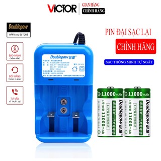 Pin sạc đại 11000mAh - K32 Doublepow dùng cho bếp gas máy nước nóng chính hãng