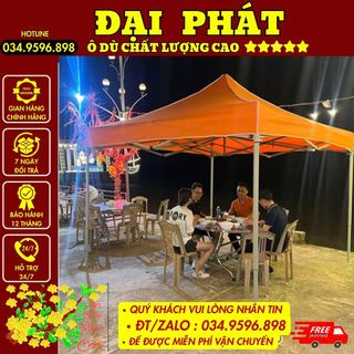 Nhà bạt di động mái che cao cấp - nhà bạt che mưa nắng chắc chắn đại phát
