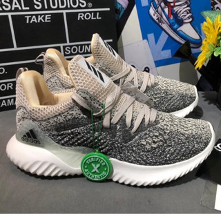 Giày thể thao sneaker alphabounce Xám Chấm Đen muối tiêu