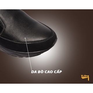 [8CM] Giày Cao Nam T&Tra T34 Đen - Nhẹ Hơn và Ít Dốc Hơn